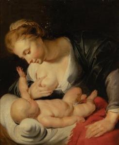 van THULDEN Theodor 1606-1669,Madonna and Child,William Doyle US 2021-11-09