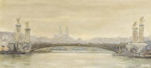VAN TUSSENBROEK Otto 1882-1956,Pont Alexandre, Paris,1912,Christie's GB 2003-01-21