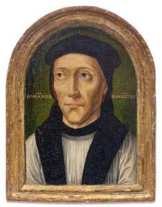 van UTRECHT Jacob Claessens 1480-1535,Portrait of John Fisher (1469–1535).,Galerie Koller 2019-09-27
