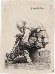 van VLIET Johannes 1628-1637,Die Bettler,1632,Galerie Bassenge DE 2020-11-25