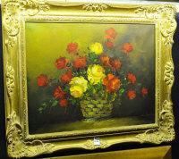 VAN VOLRON,Still Life of Roses,Shapes Auctioneers & Valuers GB 2013-01-10
