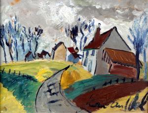 van WEL Jean 1906-1990,Le Chemin,Galerie Moderne BE 2010-08-31