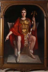 van WELIE Antoon,Portrait of Roman emperor Nero. Equipped with beau,Twents Veilinghuis 2019-04-05