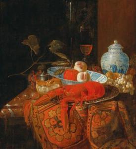 van Westhoven Huybert 1643-1699,A still life with a lobster,Palais Dorotheum AT 2017-10-17