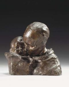 van WIJK Charles 1875-1917,Moeder en kind,Christie's GB 2004-11-17