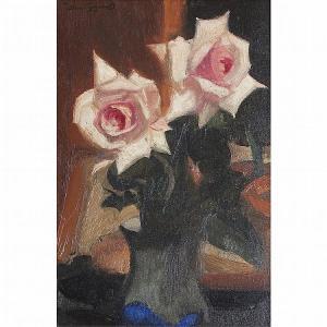 Van WIJNGAERDT Piet 1873-1964,STILL LIFE OF ROSES,Lyon & Turnbull GB 2014-11-27