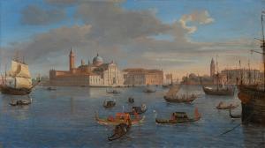 van WITTEL Gaspar,Venice, a view of the Island of San Giorgio Maggio,1701,Sotheby's 2023-12-06