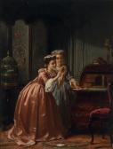 Van Wyngaerdt Theodorus 1816-1893,Two Women in a Salon,William Doyle US 2017-09-27