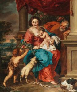 van YPEREN Jan Thomas,The Holy Family with the Infant Saint John the Bap,Palais Dorotheum 2020-06-09