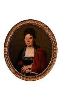 van YSENDYCK Antoon 1801-1875,Portrait de jeune-femme,1872,Hotel Des Ventes Mosan BE 2019-10-16