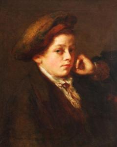 VANDELEUR FOLEY CHARLES 1843-1868,Portrait of a boy,1849,Dreweatt-Neate GB 2011-09-27