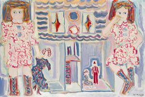 VANDERBILT Gloria 1924-2019,The Doll House,1965,Swann Galleries US 2023-09-21