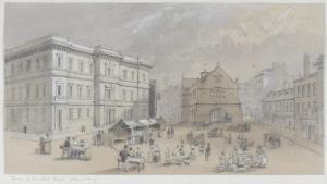 VANDYCK BROWNE Philip 1801-1868,Town and market hall,Halls GB 2017-03-22