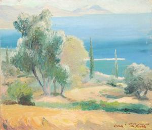 VANKA Maximilian 1889-1963,Coastal landscape,Dreweatt-Neate GB 2012-10-17