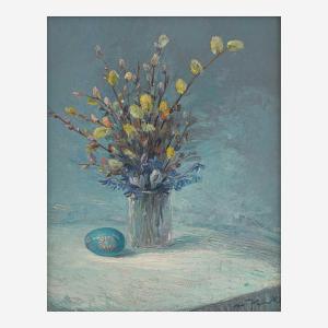 VANKA Maximilian 1889-1963,Still Life with Painted Egg,Freeman US 2022-06-07