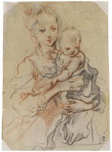 VANNI Francesco 1563-1610,Vierge à l'Enfant,Christie's GB 2023-03-22
