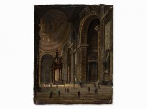VANNI Guido,Interior of St. Peter’’s Basilica,Auctionata DE 2015-12-03