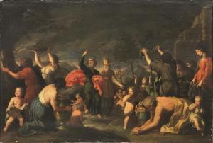 VANNI Raffaello 1587-1673,LA CADUTA DELLA MANNA,Pandolfini IT 2021-04-13