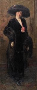 VANNUTELLI GIUSEPPINA,Ritratto di Gemma Maria Gaddini Pecci Blunt,-1913,Minerva Auctions 2016-11-29