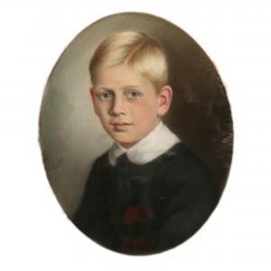 VANTORE Hans Chr. Hansen 1861-1928,Portrait of a boy,1921,Bruun Rasmussen DK 2011-02-14