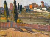 VAQUERO PALACIOS Joaquin 1900-1998,Summer landscape,Bonhams GB 2008-10-29