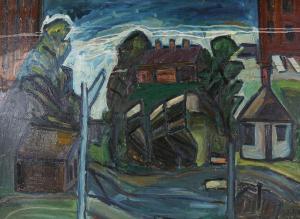 VARDY Guta,abstract landscape,1959,Burstow and Hewett GB 2021-07-09