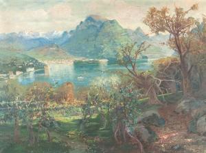 VARESE Giacomo 1809-1892,Lake Geneva,Auctionata DE 2016-03-01