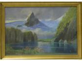 VARESE Giacomo 1809-1892,Paysage alpin,1892,Dufreche FR 2009-04-09
