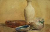 VARLEY E. DORIS,Still life with book and shells,Fieldings Auctioneers Limited GB 2017-02-04