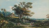 VARLEY John I 1778-1842,A view of Harrow from Hampstead,1834,Sotheby's GB 2021-09-23
