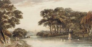 VARLEY John I 1778-1842,On the upper reaches of the Thames,Christie's GB 2013-05-14
