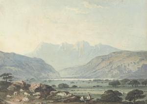 VARLEY John I 1778-1842,View of Cader Idris, North Wales,Christie's GB 2010-07-07