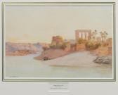 VARLEY John II 1850-1933,The Temple of Isis at Philae on the Nile,1898,Reeman Dansie GB 2019-07-30