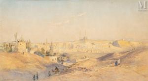 VARLEY John II 1850-1933,Vue de la citadelle du Caire,1877,Millon & Associés FR 2023-12-16