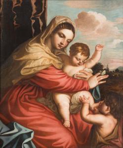 VAROTARI IL PADOVANINO Alessandro 1588-1648,Madonna con bambino,Blindarte IT 2023-11-30