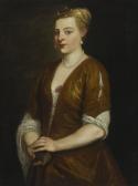 VAROTARI IL PADOVANINO Alessandro 1588-1648,PORTRAIT OF A LADY, THREE-QUARTER LENGTH, HOL,Sotheby's 2017-01-26