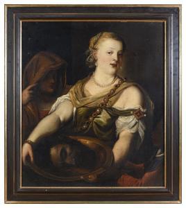 VAROTARI IL PADOVANINO Alessandro 1588-1648,Salomè con la testa del battista,Babuino IT 2023-07-18