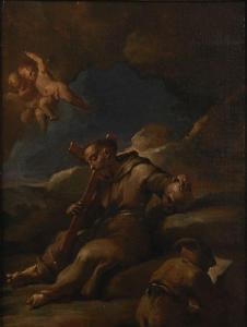 VAROTTI Giuseppe 1715-1780,Bozzetto di San Francesco in preghiera,Casa d'Aste Arcadia IT 2024-04-17