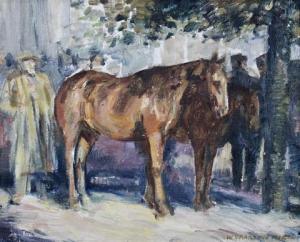 VARZON Morel 1931,Rustende paarden in de stad,Venduehuis NL 2022-10-11