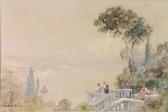 VASAIC Andrea,Continental lakeside scene with figures on a balcony,Denhams GB 2015-07-29