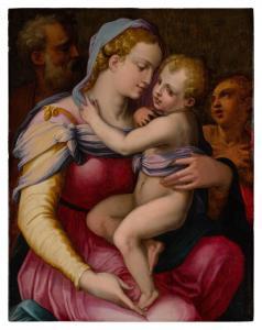 VASARI Giorgio 1511-1574,The Holy family with the infant Saint John the Bap,Sotheby's GB 2022-05-25