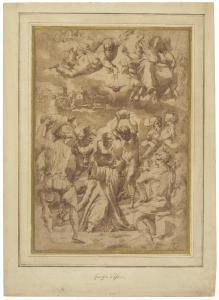 VASARI Giorgio 1511-1574,The Stoning of Saint Stephen,Christie's GB 2021-10-14