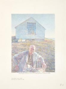 VASILIEV Oleg 1931-2013,Edward Hopper at His House on Cape Cod,1995,Germann CH 2022-11-28