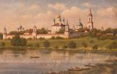 VASILIEVICH NEVREV Nikolai 1830-1904,Kostroma,1881,Shapiro Auctions US 2013-02-16