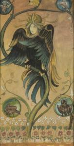 VASNETOV Alexandre 1846-1928,La femme corbeau,Audap-Mirabaud FR 2014-11-13