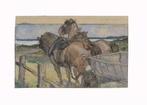 VASNETSOV Victor Mihailovich 1848-1926,Harnais pour chevaux,1900,Eric Caudron FR 2023-03-31
