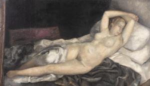 VASQUEZ DIAZ Daniel 1882-1969,Desnudo de Eva,1934,Sotheby's GB 2021-10-28
