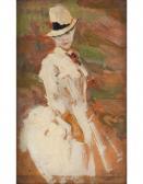 VASSALLO LUIGI ARNALDO 1852-1906,Signora in bianco velata,Wannenes Art Auctions IT 2010-06-01