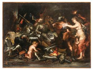 VASSALO ANTON MARIA 1620-1664,Venere e Marte,Wannenes Art Auctions IT 2021-11-26