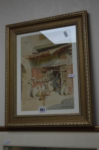 VASSILIOU D,Egyptian street scene,Richard Winterton GB 2017-10-04